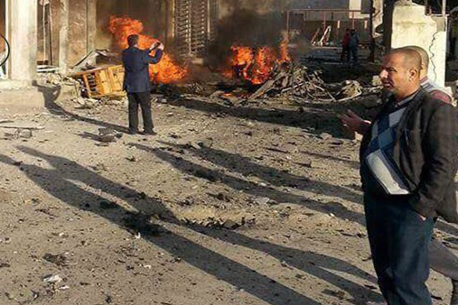 انفجار بمب در شمال بغداد