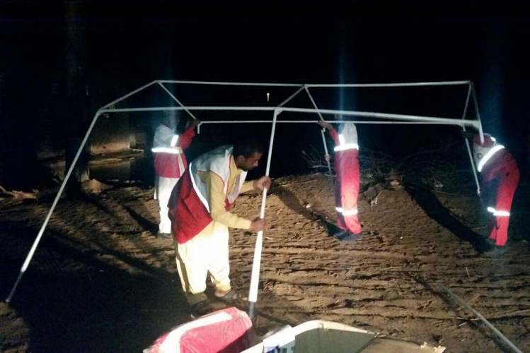 امدادرسانی به سیل‌زدگان سیستان وبلوچستان + عکس