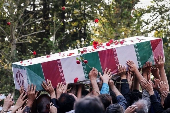 مردم بجنورد به استقبال سه شهید گمنام می‌روند