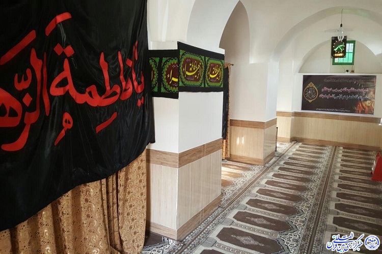 مرمت مسجد 70 ساله روستای بیدسک خراسان‌جنوبی