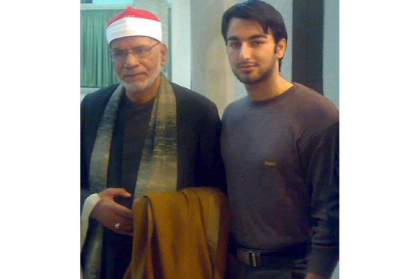 حسین رفیعی در کنار محمد هلباوی