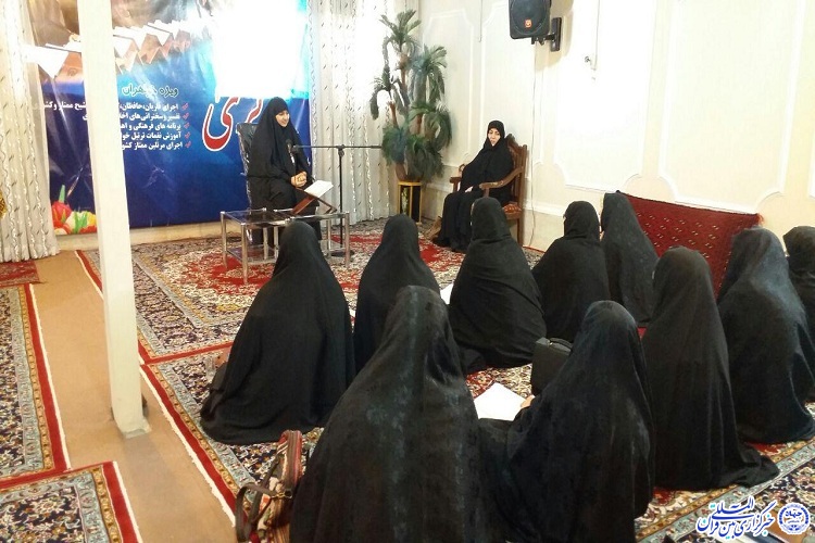 آخرین محفل قرآنی «ذکری» ویژه بانوان در سال جاری برگزار شد