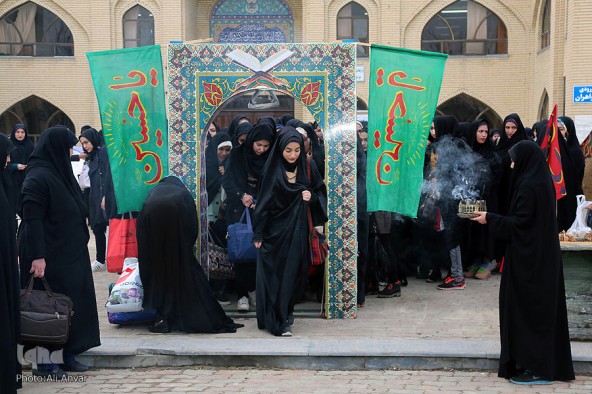 اعزام دانشجویان خواهر استان اردبیل به اردوی راهیان نور / دانشگاه محقق اردبیلی