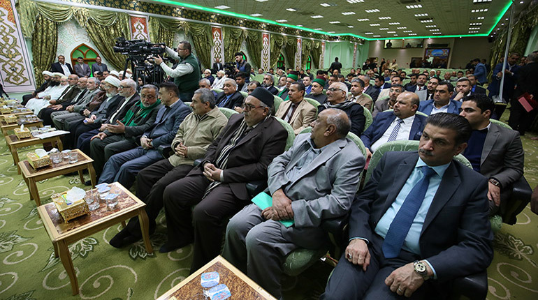 دومین همایش بین‌المللی زبان عربی و وحدت اسلامی در کربلا برگزار شد +عکس