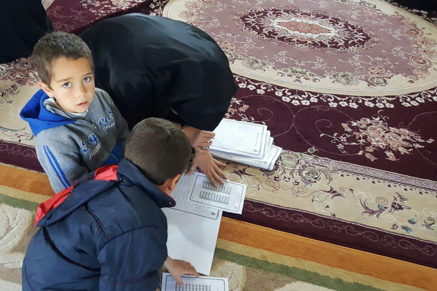 برگزاری آزمون حفظ قرآن در دانشگاه پیام‌نور کوهدشت + عکس