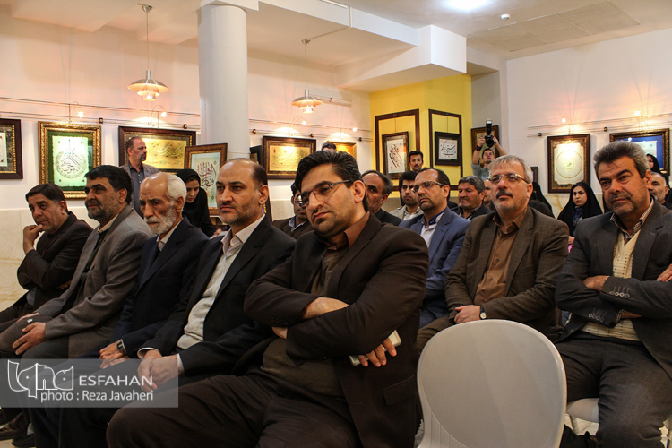 آیین افتتاحیه نگارخانه هنری طلوع شرق در فرهنگسرای کوثر