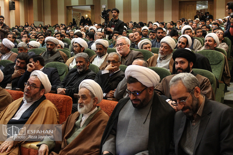 مراسم نکوداشت کانون های مساجد در تالار اهل بیت اصفهان
