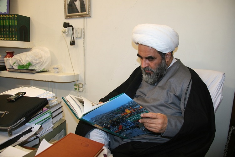 دیدار مدیران جهاددانشگاهی واحد استان قم با آیت‎الله فاضل لنکرانی