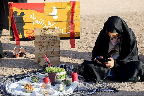 پخش مستقیم مراسم تحویل سال در شلمچه از سیمای مازندران