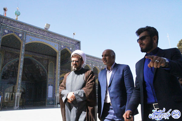 بازدید مدیرکل اوقاف از امامزاده سیدجعفر محمد(ع) یزد