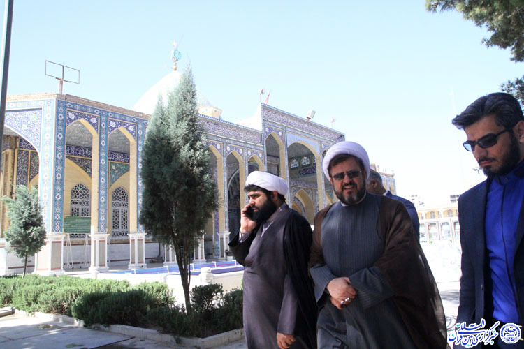 بازدید مدیرکل اوقاف از امامزاده سیدجعفر محمد(ع) یزد