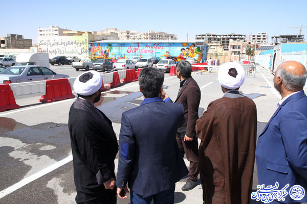 بازدید مدیرکل اوقاف از امامزاده سیدجعفر محمد(ع) یزد