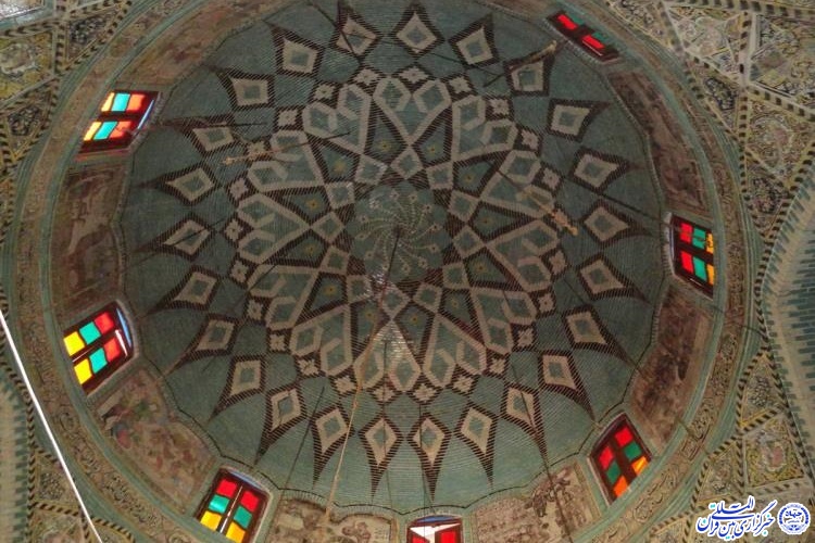 تکیه معاون‌الملک زیباترین کاشی‌کاری دنیا در کرمانشاه