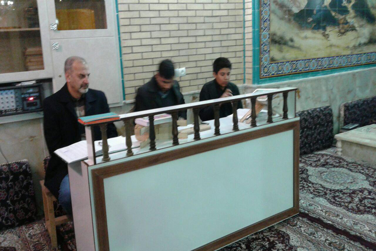 برگزاری کرسی تلاوت قرآن در مسجد دولتشاهی خرم‌آباد