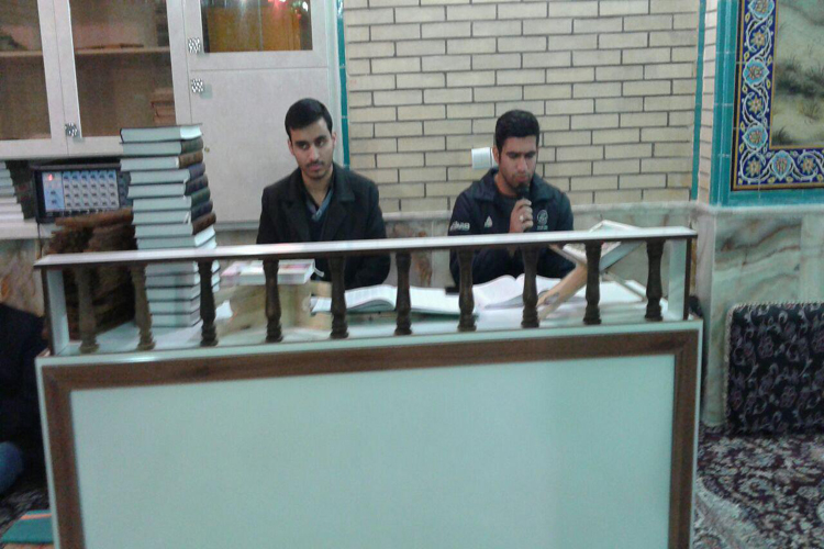 برگزاری کرسی تلاوت قرآن در مسجد دولتشاهی خرم‌آباد