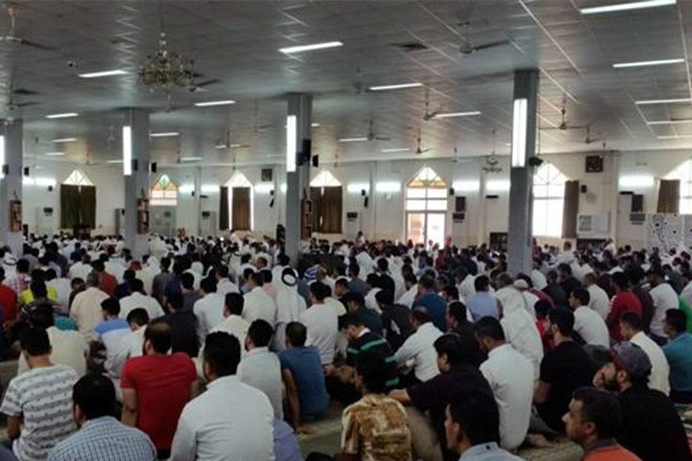 لغو بزرگترین نماز جمعه شیعیان بحرین برای هشتمین ماه متوالی