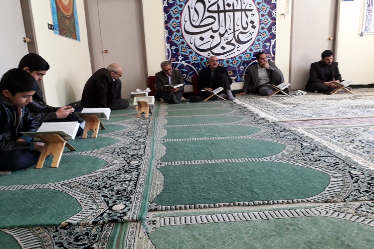 برگزاری تلاوت صبحگاهی در دارالقرآن شهیده نادی خرم‌آباد