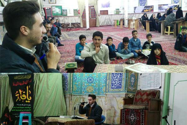 سید مصطفی حسینی در داوری مسابقات تقلیدی سوره مبارکه حمد از منشاوی و تلاوت قبل از مسابقه سید مصطفی حسینی در داوری مسابقات تقلیدی سوره مبارکه حمد از منشاوی و تلاوت قبل از مسابقه