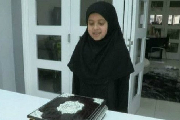 «ماریا اسلام»؛ خردسال انگلیسی حافظ کل قرآن