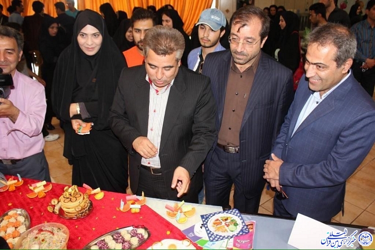 برگزاری جشنواره غذایی با شعار«تولید غذای سالم و سنتی» برای هزینه در راه امور خیریه دانشجویی