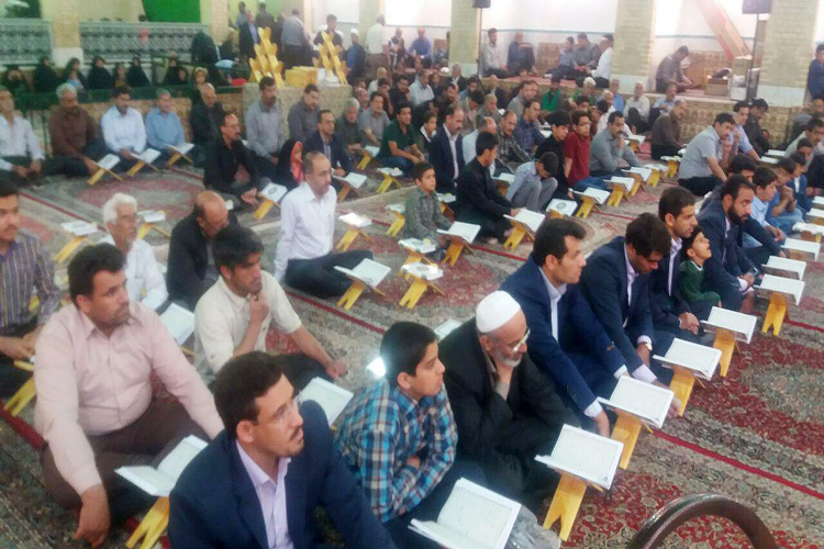 برگزاری محفل انس با قرآن در تفت+عکس