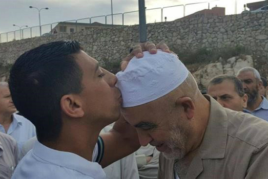 رئیس جنبش اسلامی فلسطین در زندان اسرائیل