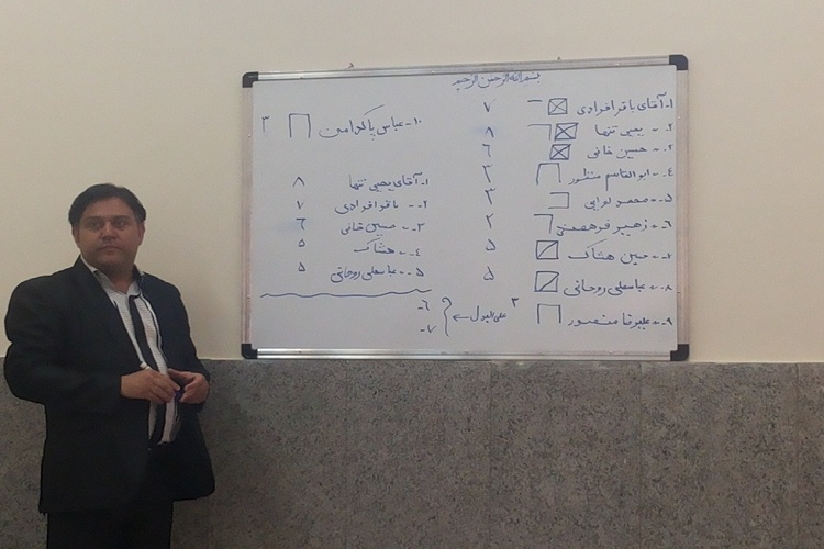 انتخابات انجمن تعزیه شهرستان زرندیه برگزار شد