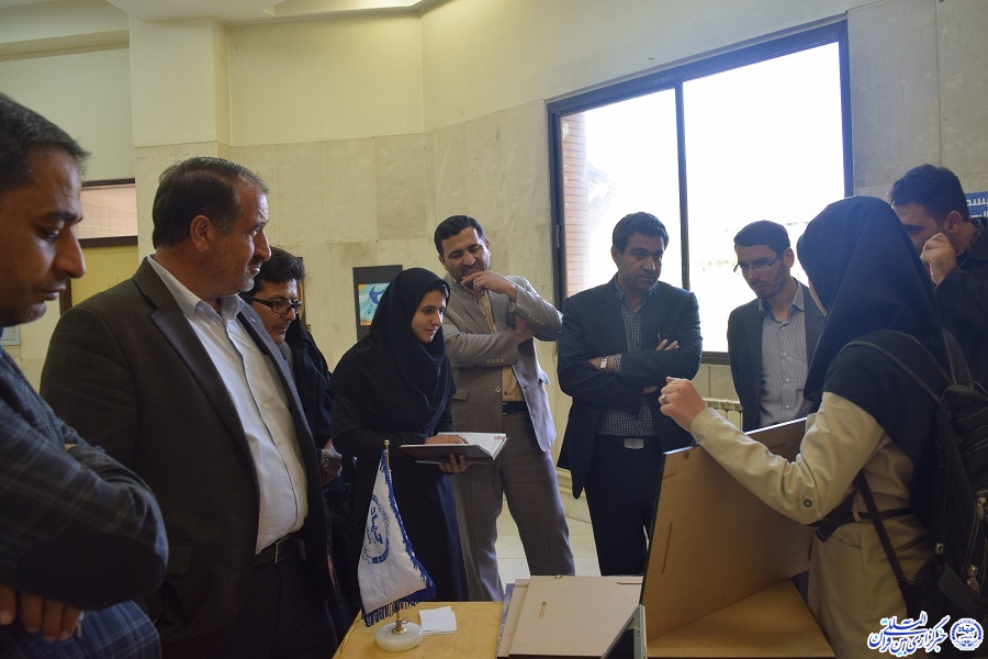 افتتاح نمايشگاه آثار تجسمی قرآني در دانشگاه شهركرد