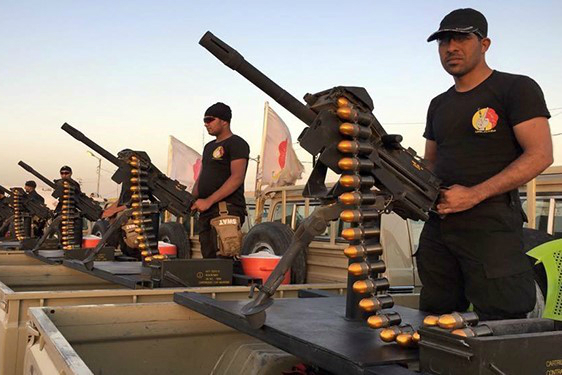 بسیج عراق؛ مدافع زائران حرم در نیمه شعبان