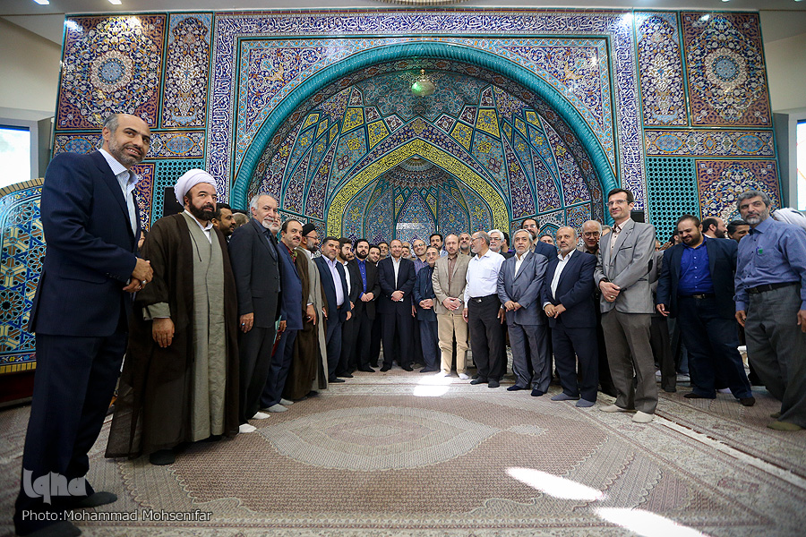 آئین گشایش دومین نمایشگاه شمیم وحی برگزار شد