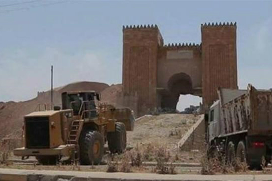 داعش معبد تاریخی موصل را منهدم کرد