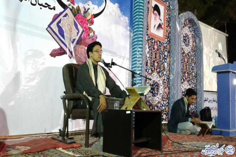 تلاوت شاکر نژاد در محفل قرآنی محبان الرضا(ع) سبزوار