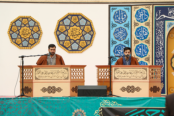 مراسم جزءخوانی ضیافه الحسین(ع)+عکس