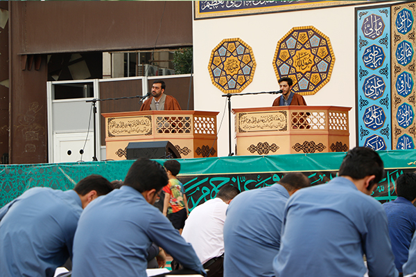 مراسم جزءخوانی ضیافة‌الحسین(ع) + عکس