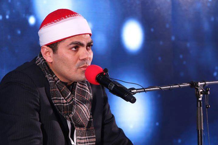 تلاوت قاری مصری در افتتاح مسجدی در فرانسه