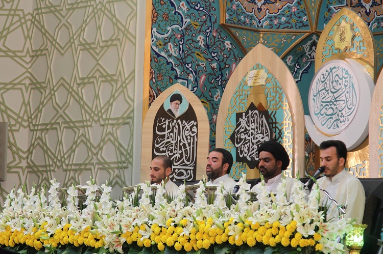 گزارش تصویری از مراسم جز خوانی وتشییع 6 مدافع حرم