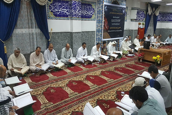 ختم قرآن رمضانیه در مدرسه قرآنی امام علی(ع) کربلا