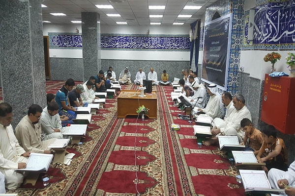 ختم قرآن رمضانیه در مدرسه قرآنی امام علی(ع) کربلا