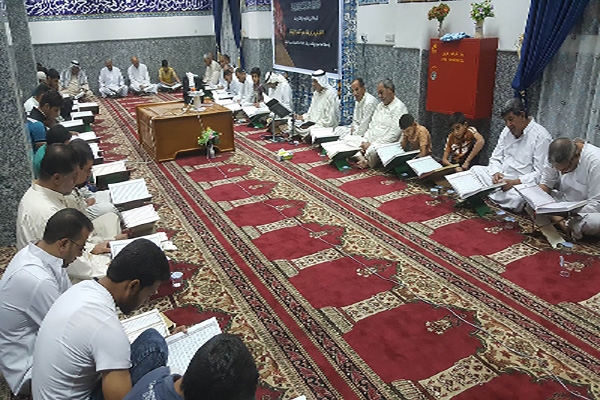 ختم قرآن رمضانیه در مدرسه قرآنی امام علی(ع) کربلا