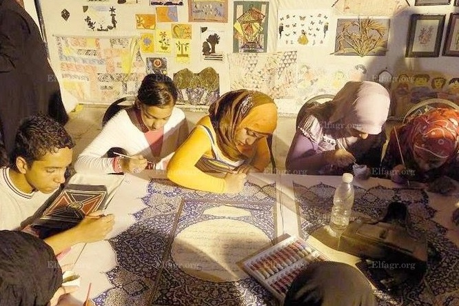 کتابت مردمی بزرگترین قرآن دست‌نویس در مصر