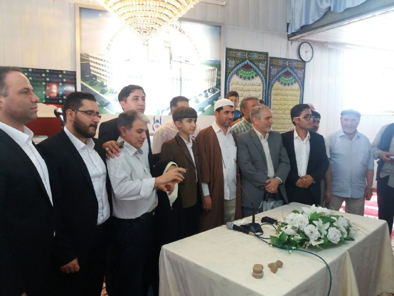 قاریان ایرانی در حسینیه شیعیان استانبول + عکس
