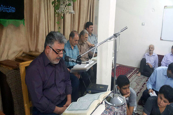 عکس‌های محفل انس با حضور ابراهیم آهور