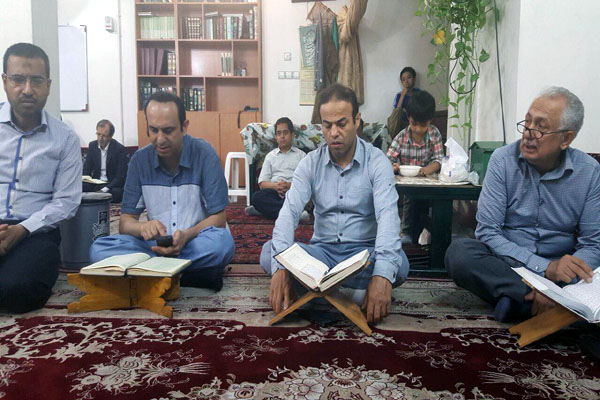 عکس‌های محفل انس با حضور ابراهیم آهور