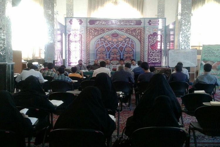 برگزاری مراسم جزءخوانی قرآن در بقعه بیبی حسنیه تربتحیدریه برگزاری مراسم جزءخوانی قرآن در بقعه بیبی حسنیه تربتحیدریه