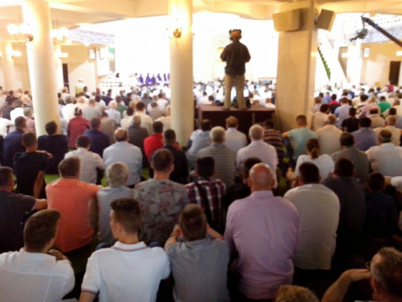 نماز عید فطر در کرواسی اقامه شد + عکس