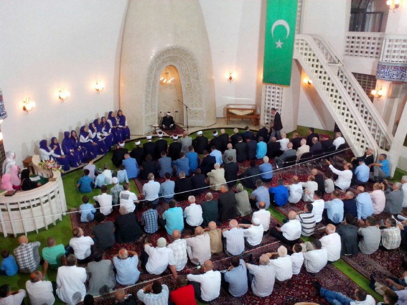 نماز عید فطر در کرواسی اقامه شد + عکس