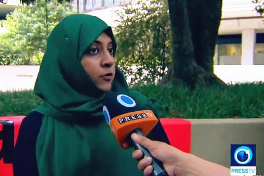تظاهرات ضد سعودی در آمریکا/ بقیع را بازسازی کنید