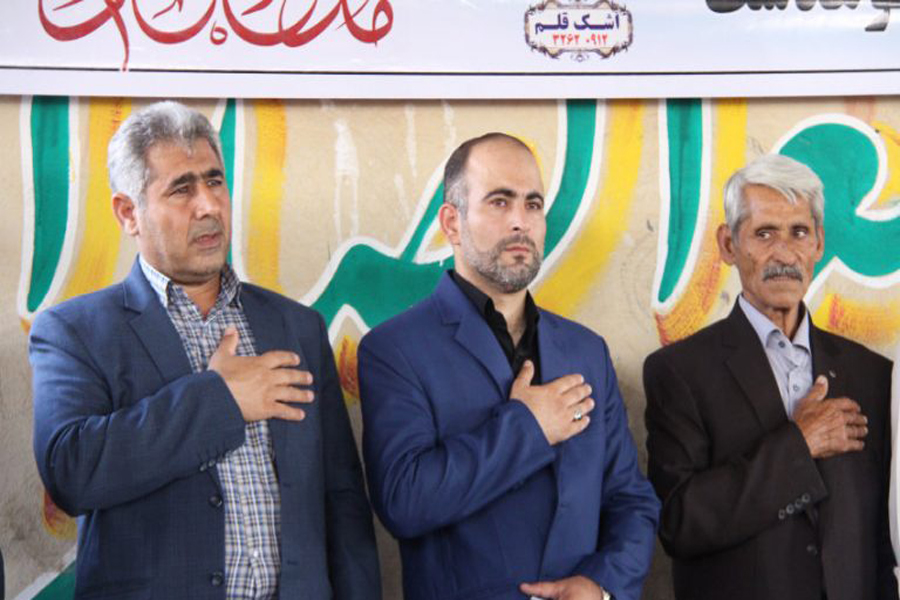 مراسم اربعین اولین شهید مدافع حرم کوهدشت