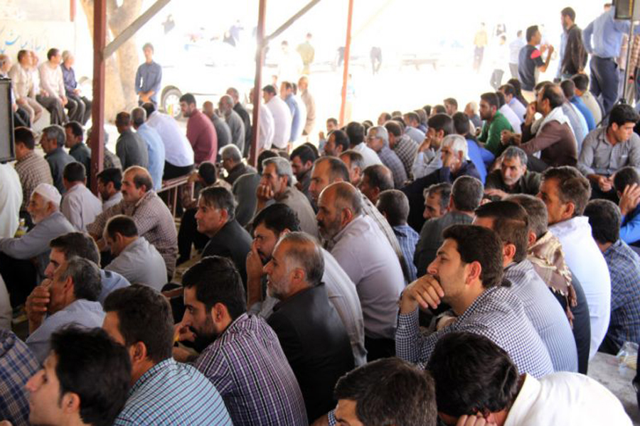 مراسم اربعین اولین شهید مدافع حرم کوهدشت + عکس