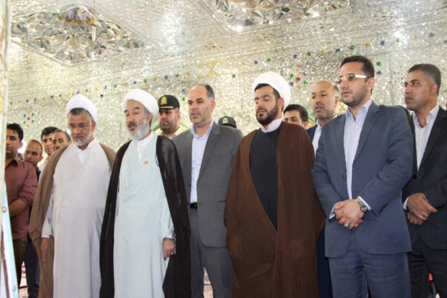 آیین غبارروبی حرم امامزاده محمد(ع) کوهدشت + عکس